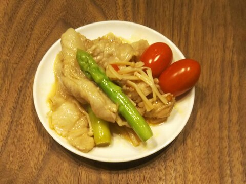 豚肉のピリ辛旨和え